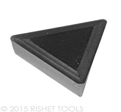 RISHET TOOLS TPMR 221 C5 Uncoated Carbide Inserts (10 PCS)
