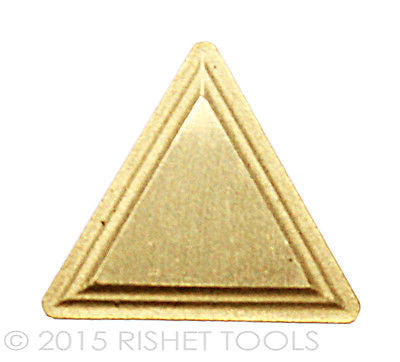 RISHET TOOLS TPMR 221 C5 Multi Layer TiN Coated Carbide Inserts (10 PCS)