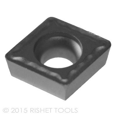 RISHET TOOLS CPMT 32.51 C5 Uncoated Carbide Inserts (10 PCS)
