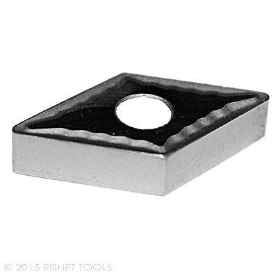 RISHET TOOLS DNMG 433 C5 Uncoated Carbide Inserts (10 PCS)