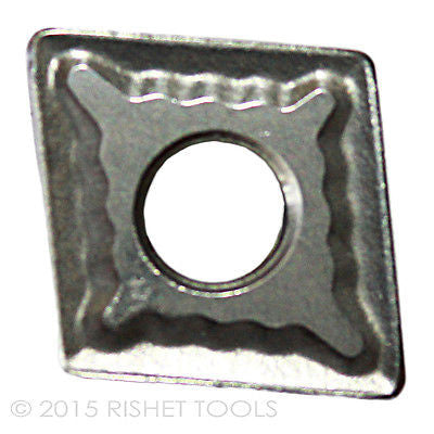 RISHET TOOLS CNMG 431 C2 Uncoated Carbide Inserts (10 PCS)