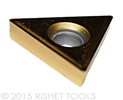 RISHET TOOLS TT 322 C5 Multi Layer TiN Coated Carbide Inserts (10 PCS)