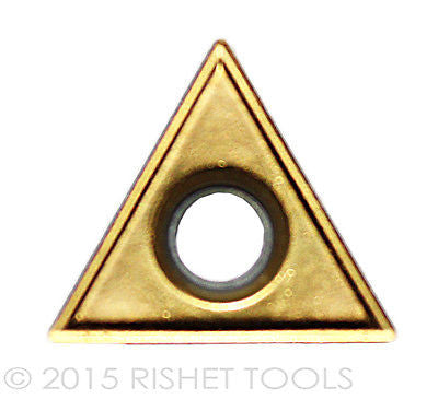 RISHET TOOLS TT 221 C5 Multi Layer TiN Coated Carbide Inserts (10 PCS)