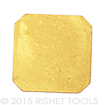 RISHET TOOLS SEKR-43 AFTN C5 Multi Layer TiN Coated Carbide Inserts (10 PCS)