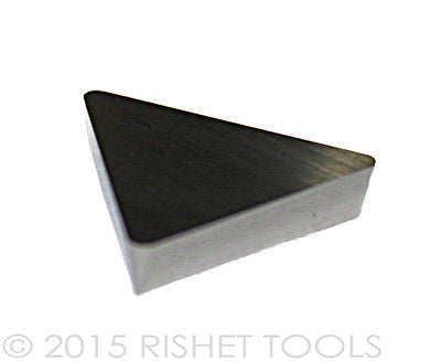 RISHET TOOLS TPG 321 C2 Uncoated Carbide Inserts (10 PCS)