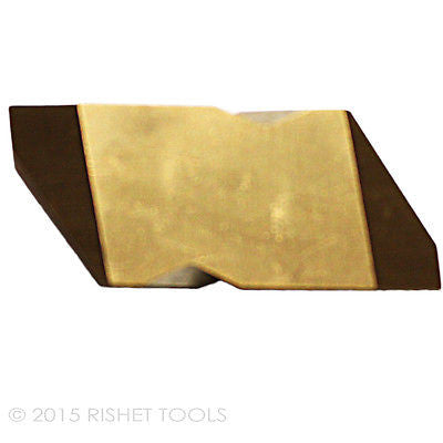 RISHET TOOLS NT 4R C5 Multi Layer TiN Coated Carbide Inserts (10 PCS)