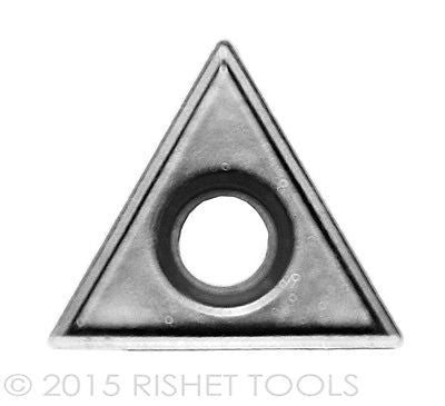 RISHET TOOLS TT 322 C2 Uncoated Carbide Inserts (10 PCS)