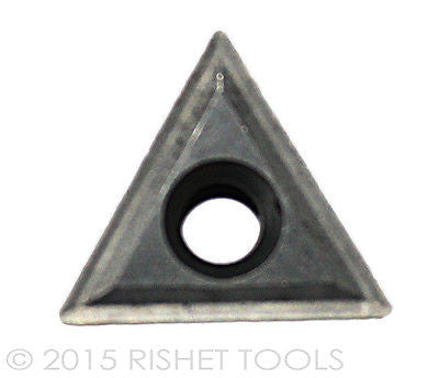 RISHET TOOLS TCMT 432 C5 Uncoated Carbide Inserts (10 PCS)