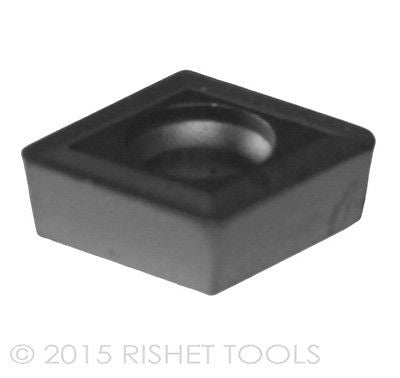 RISHET TOOLS CPGT 21.52 C5 Uncoated Carbide Inserts (10 PCS)