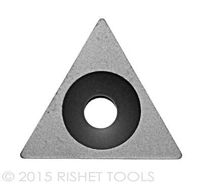 RISHET TOOLS TPGB 322 C2 Uncoated Carbide Inserts (10 PCS)