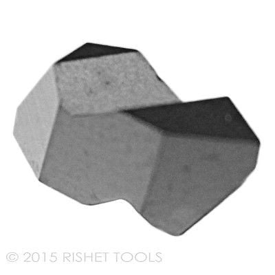 RISHET TOOLS NT-2L C2 Uncoated Carbide Inserts (10 PCS)